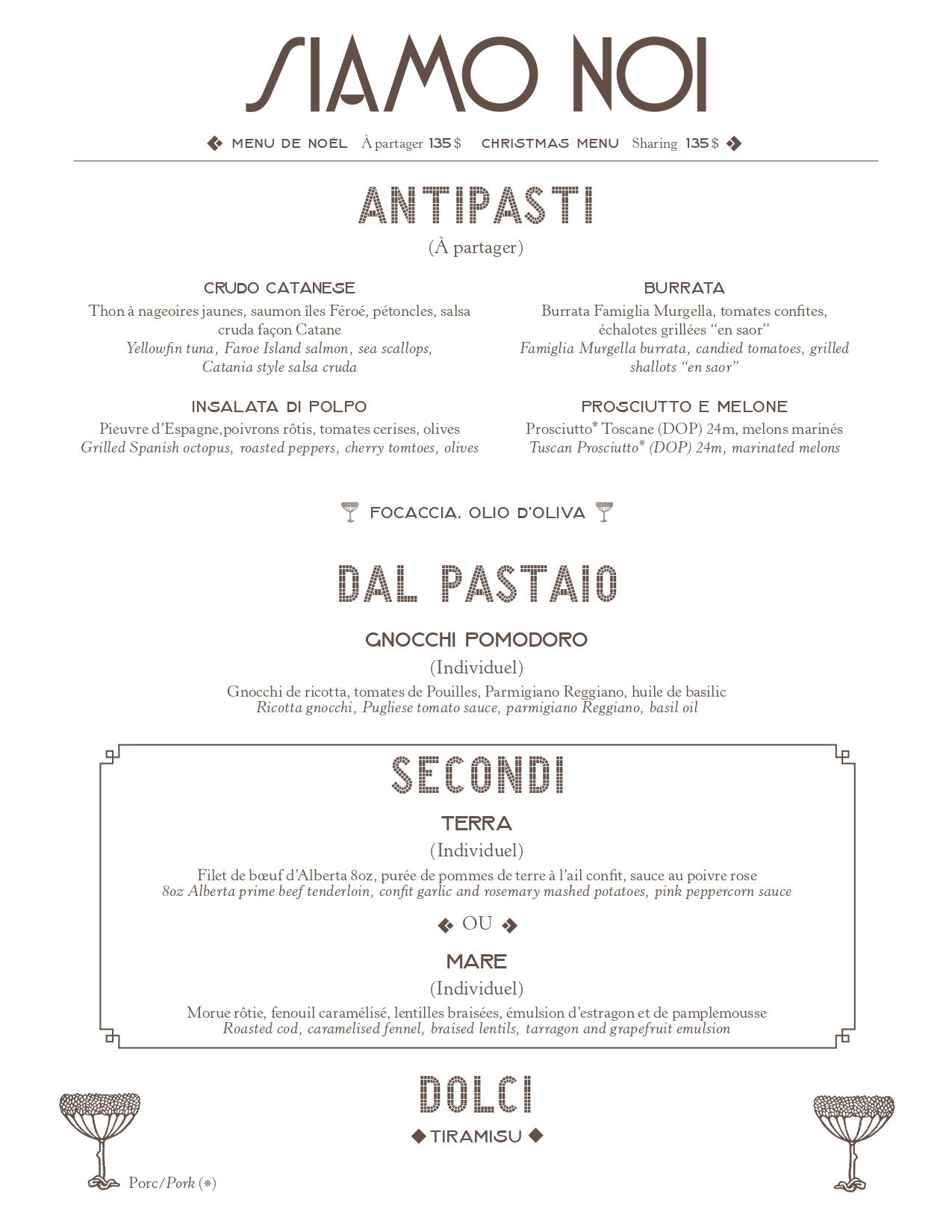 Menu de Noël - Page 1